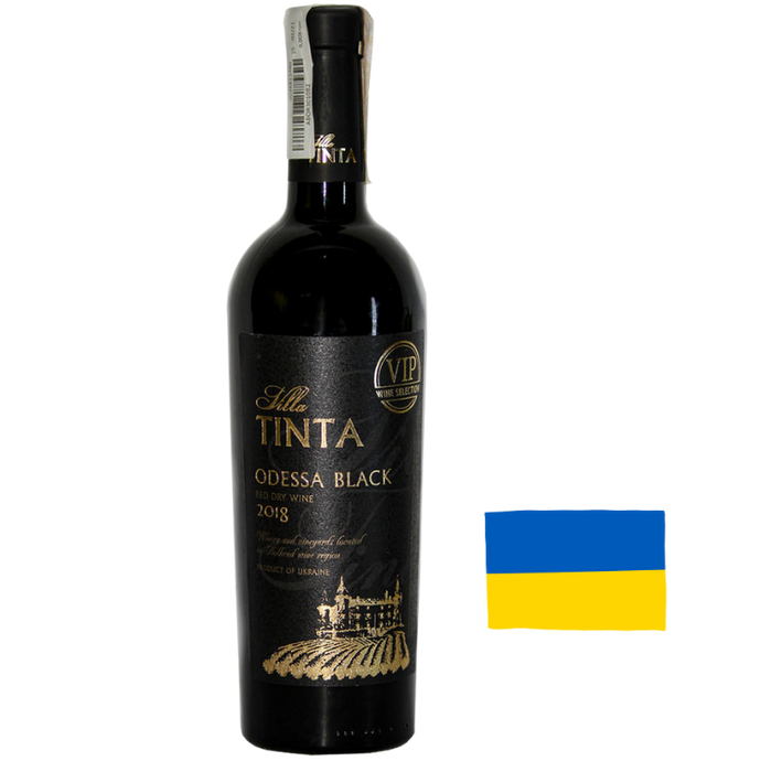 Villa Tinta, Odessa Black VIP, Winemakers Selection, Bolgrad District